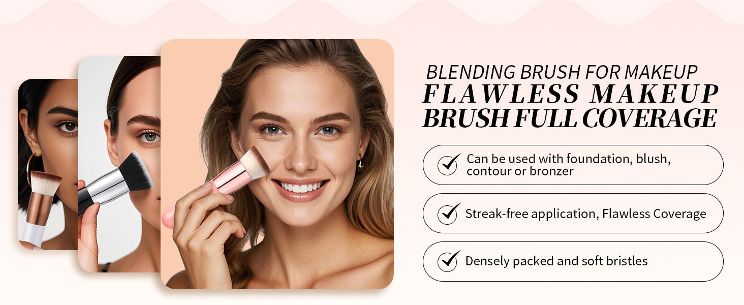 DUcare Flat Top Foundation Brush