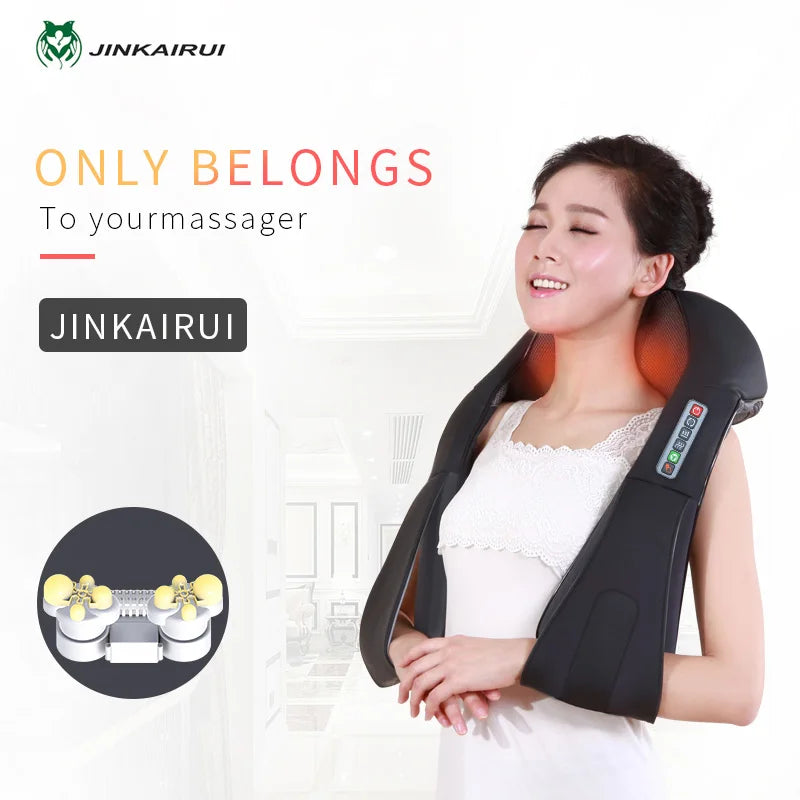 Jinkairui Shiatsu Neck & Back Massager