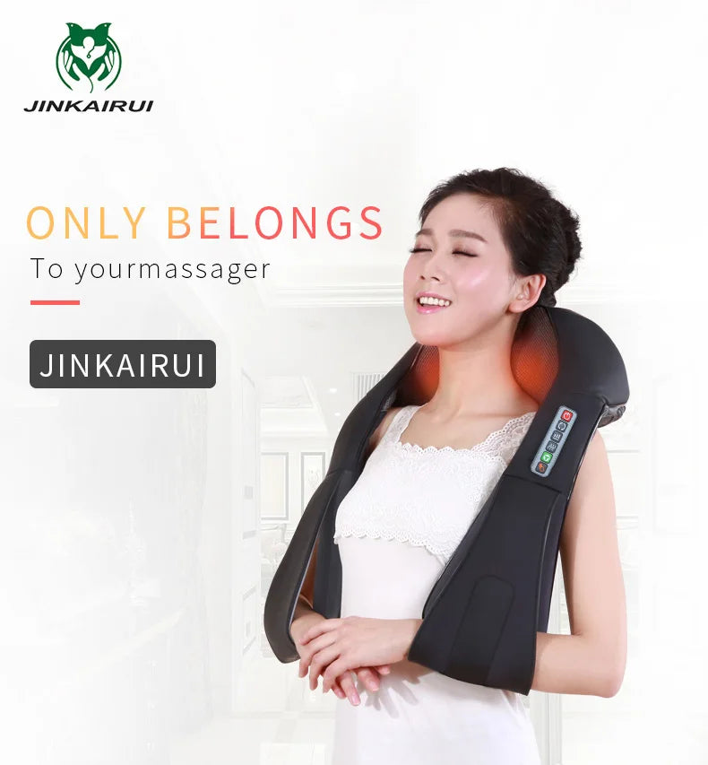 Jinkairui Shiatsu Neck & Back Massager