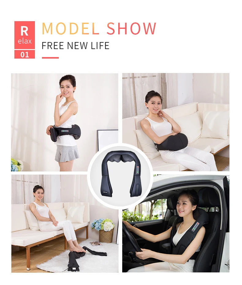 Jinkairui Shiatsu Neck & Back Massager