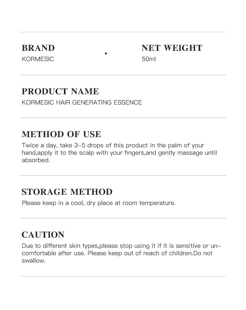 Hair Growth Serum – Anti Hair Loss