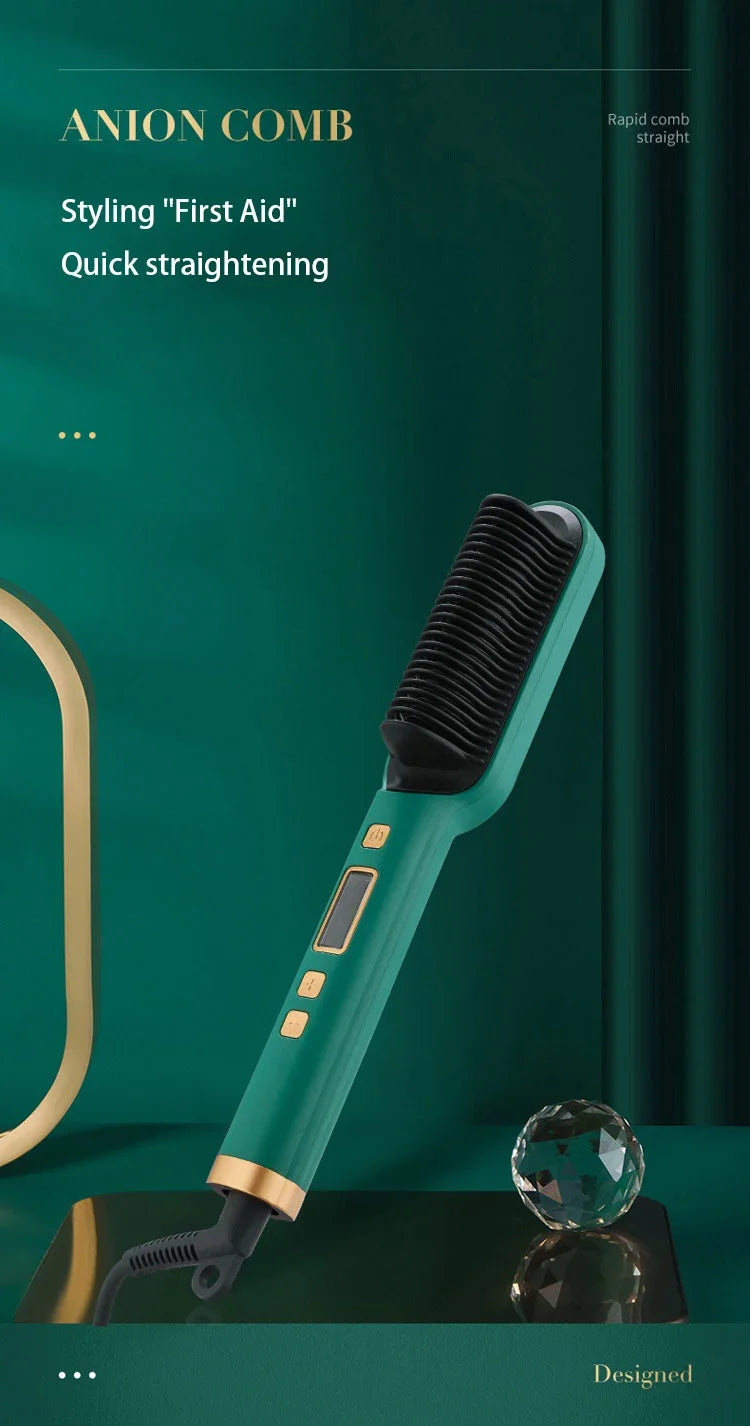 Thermostatic Hair Straightener Comb