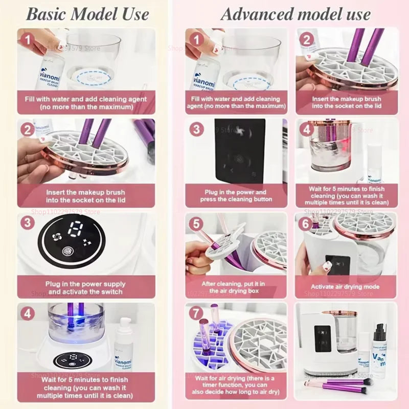 Electric Makeup Brush Cleaner