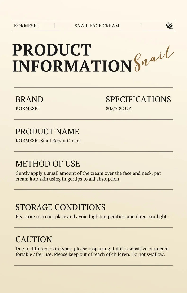 Snail Collagen Anti-Aging Face Cream