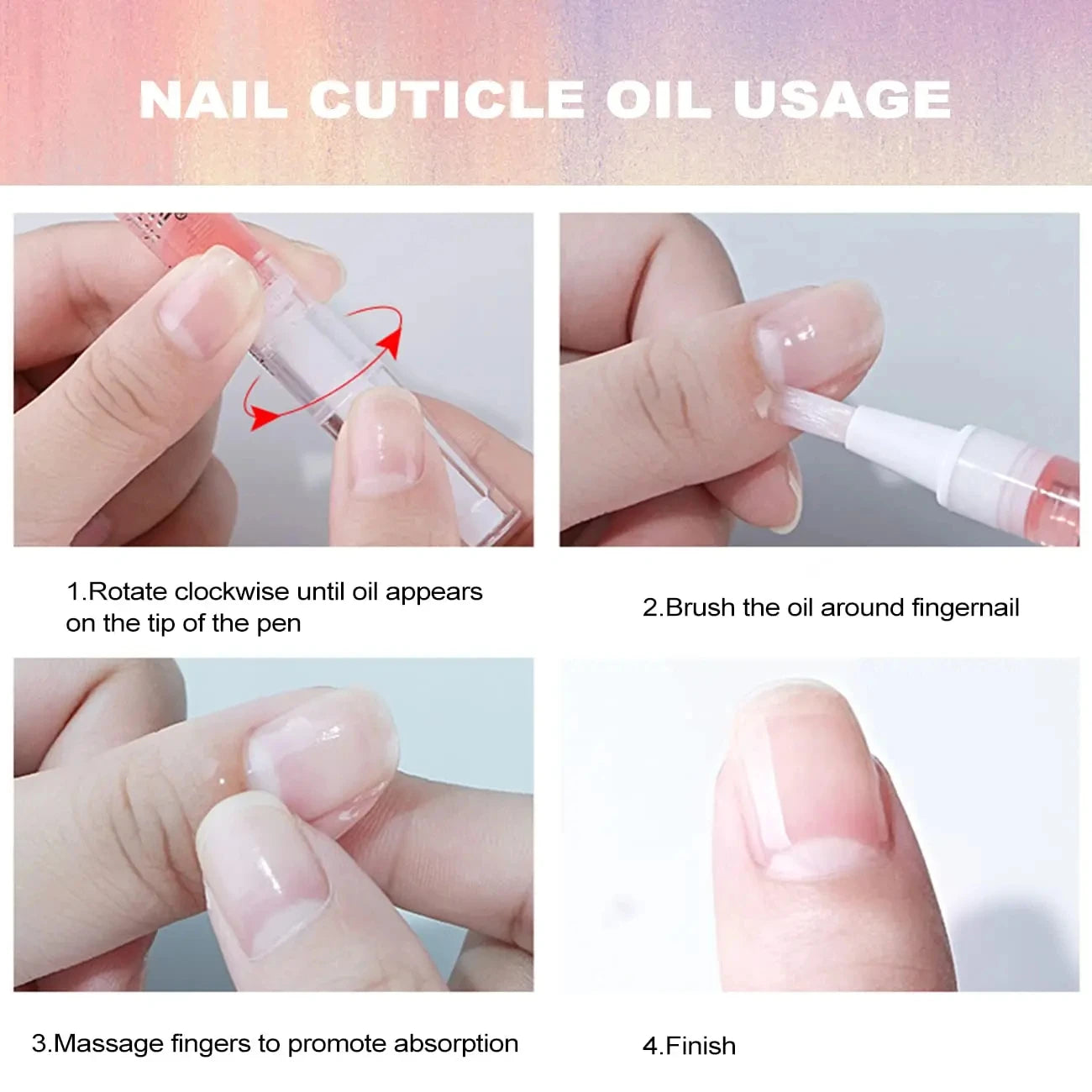Cuticle Oil Nail Care Set – 30pcs