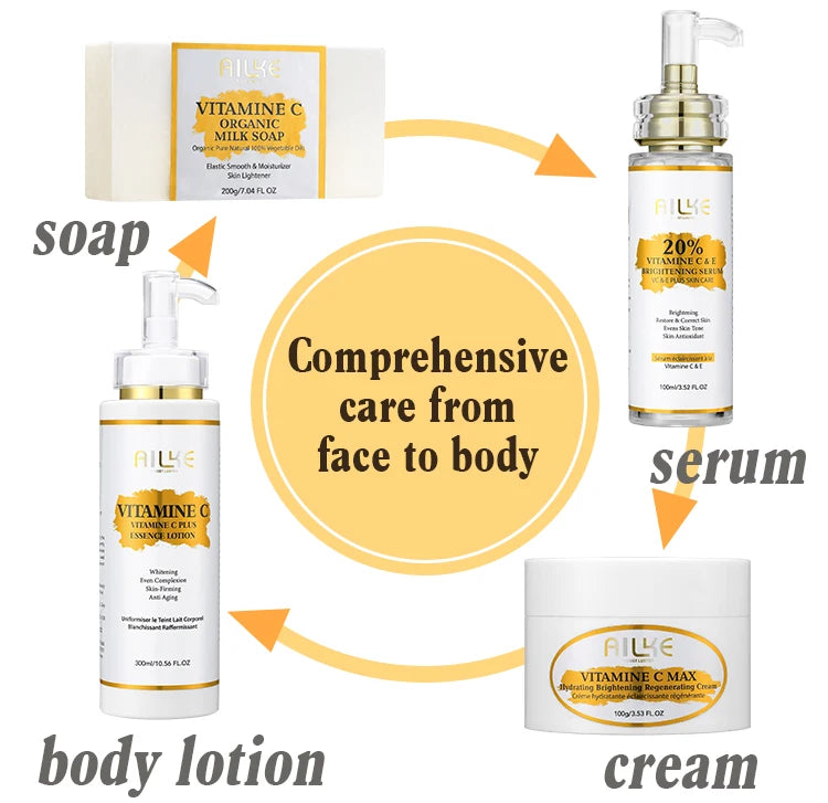 AILKE Vitamin C Skin Care Set