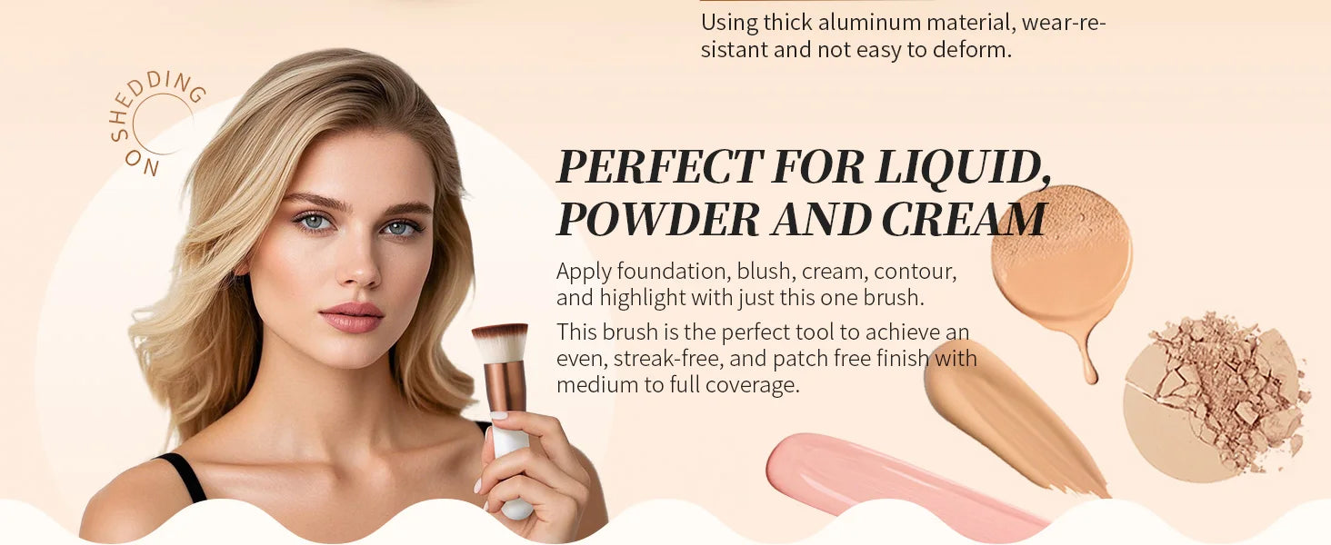 DUcare Flat Top Foundation Brush