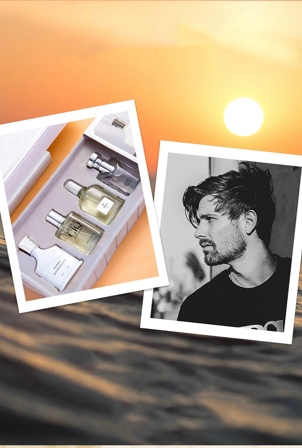 Men’s 4PCS Perfume Gift Set – Long-Lasting Cologne 100ml