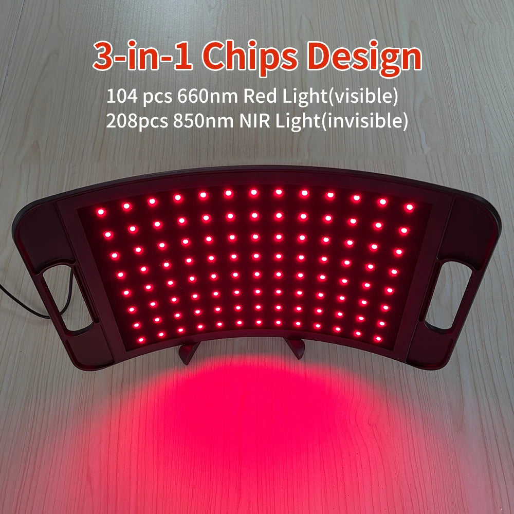 Red Light Therapy Lamp 660nm & 850nm