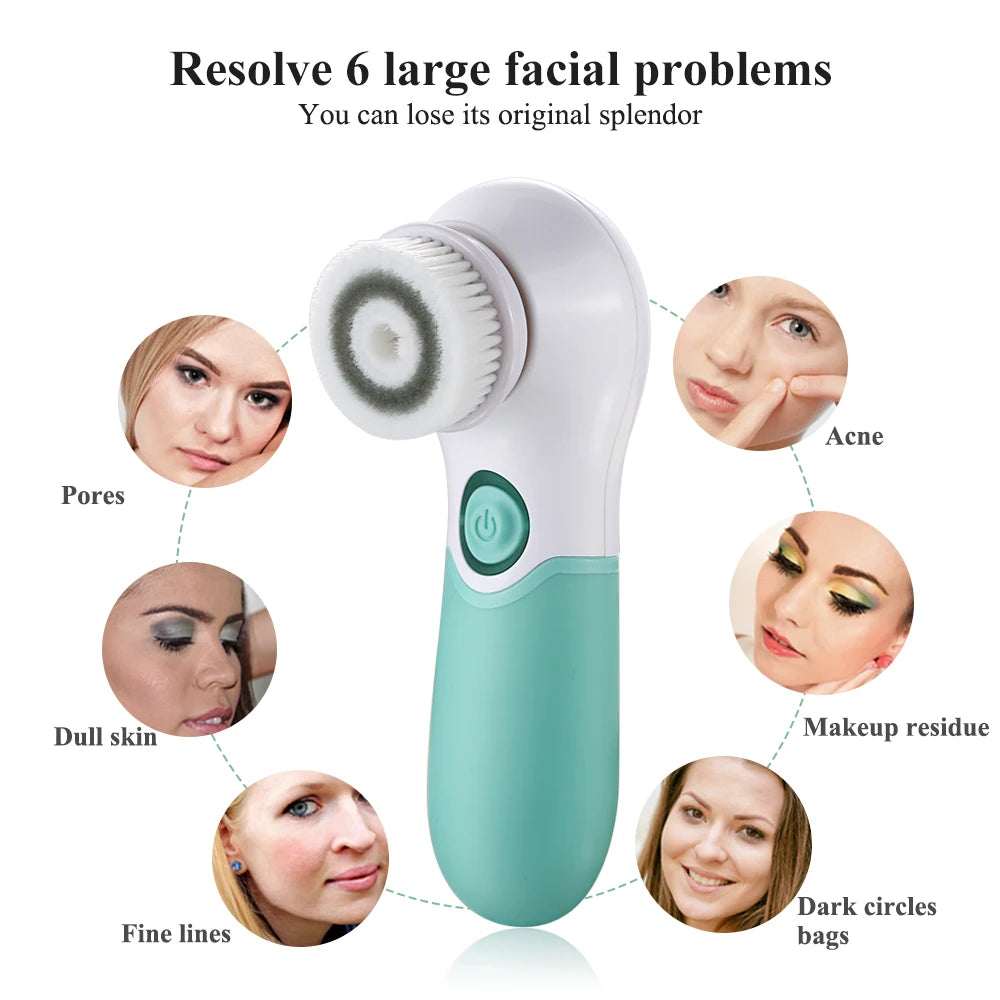 Electric Facial Cleansing Brush