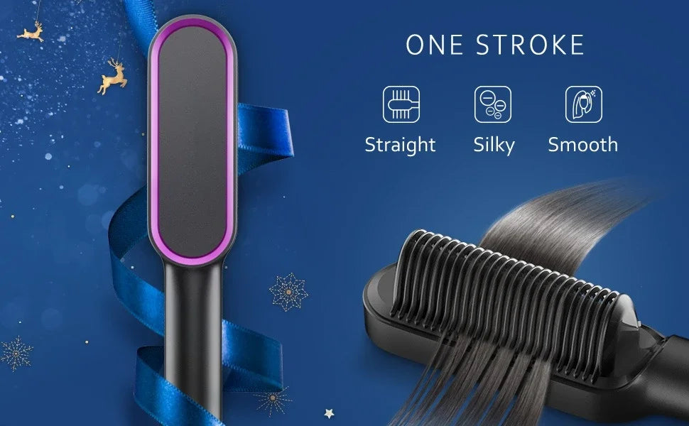 Thermostatic Hair Straightener Comb