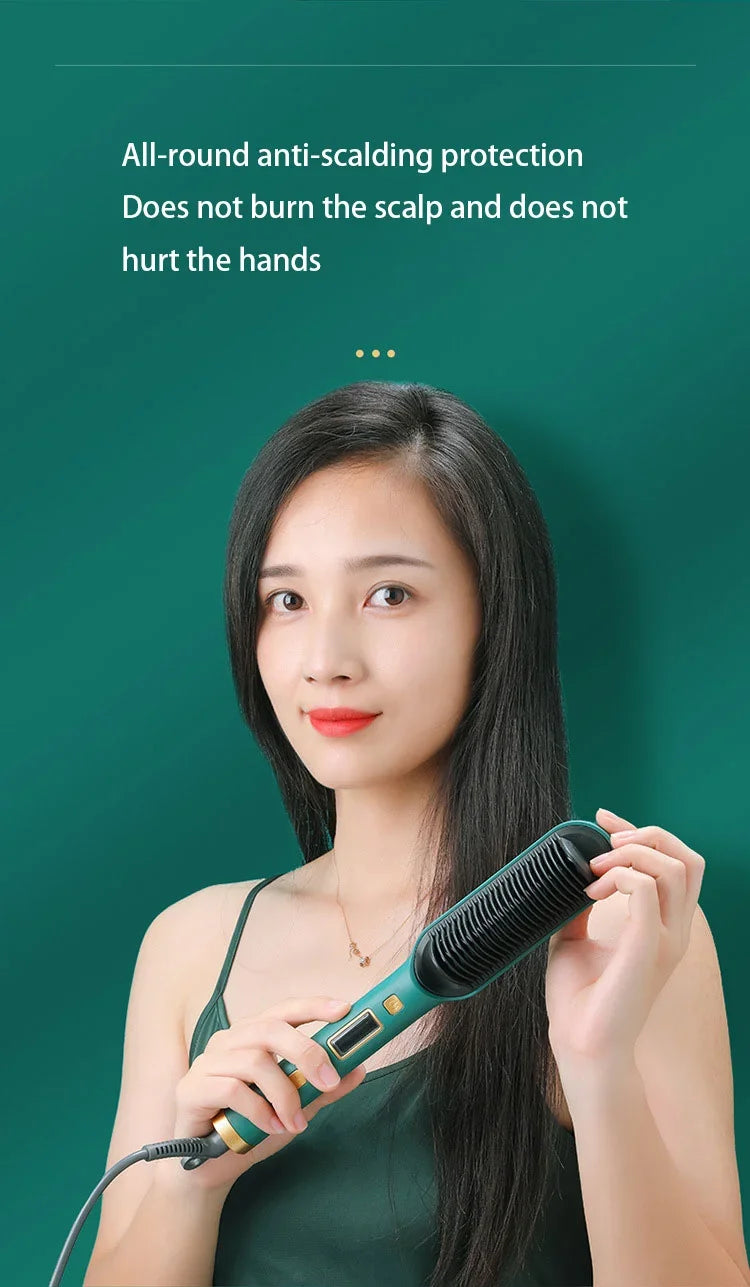 Thermostatic Hair Straightener Comb
