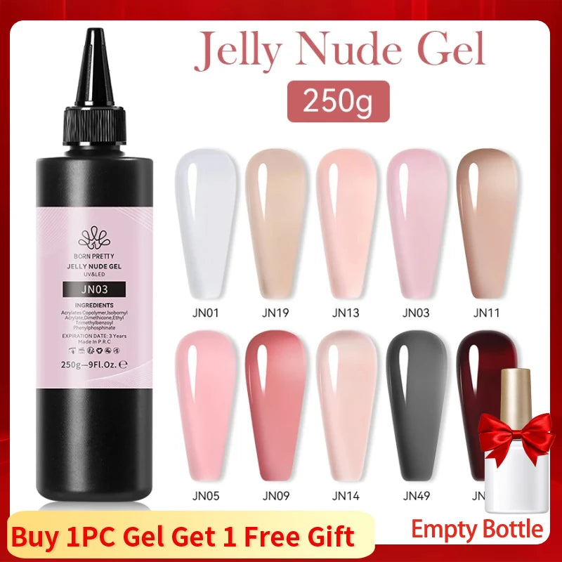 BORN PRETT Jelly Gel Nail Polish – 250g