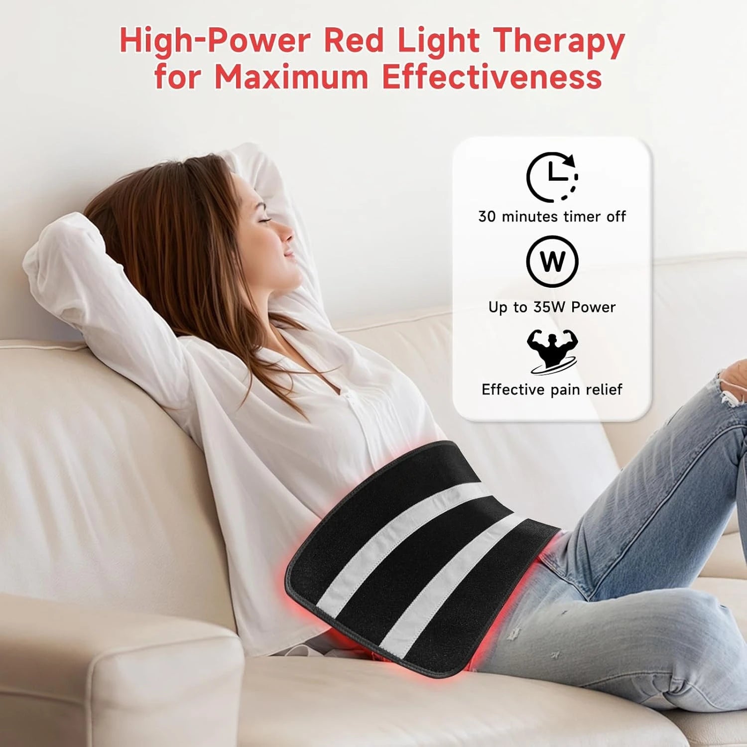 Red Light Therapy Pad 150 LEDs