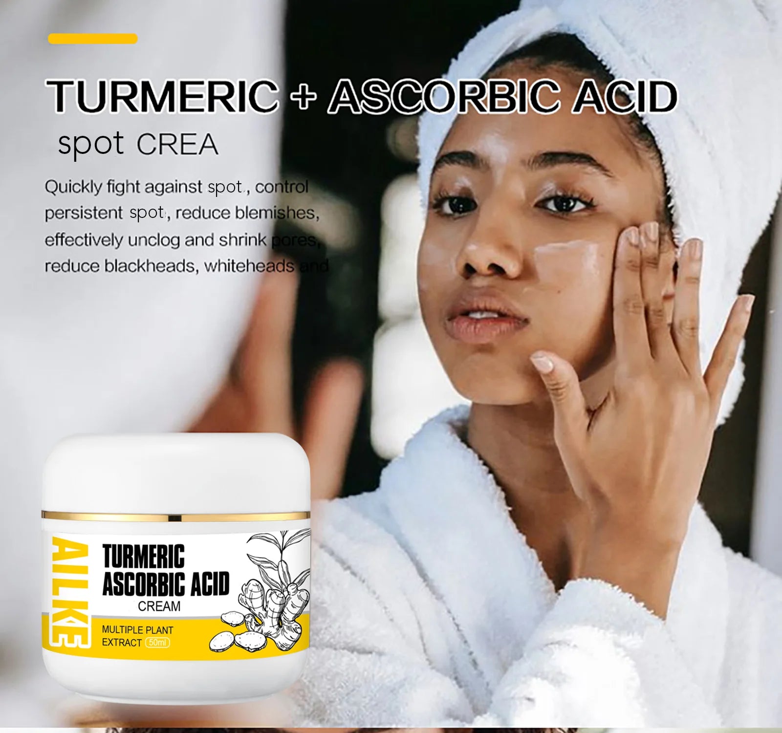 AILKE Turmeric Skin Care Set
