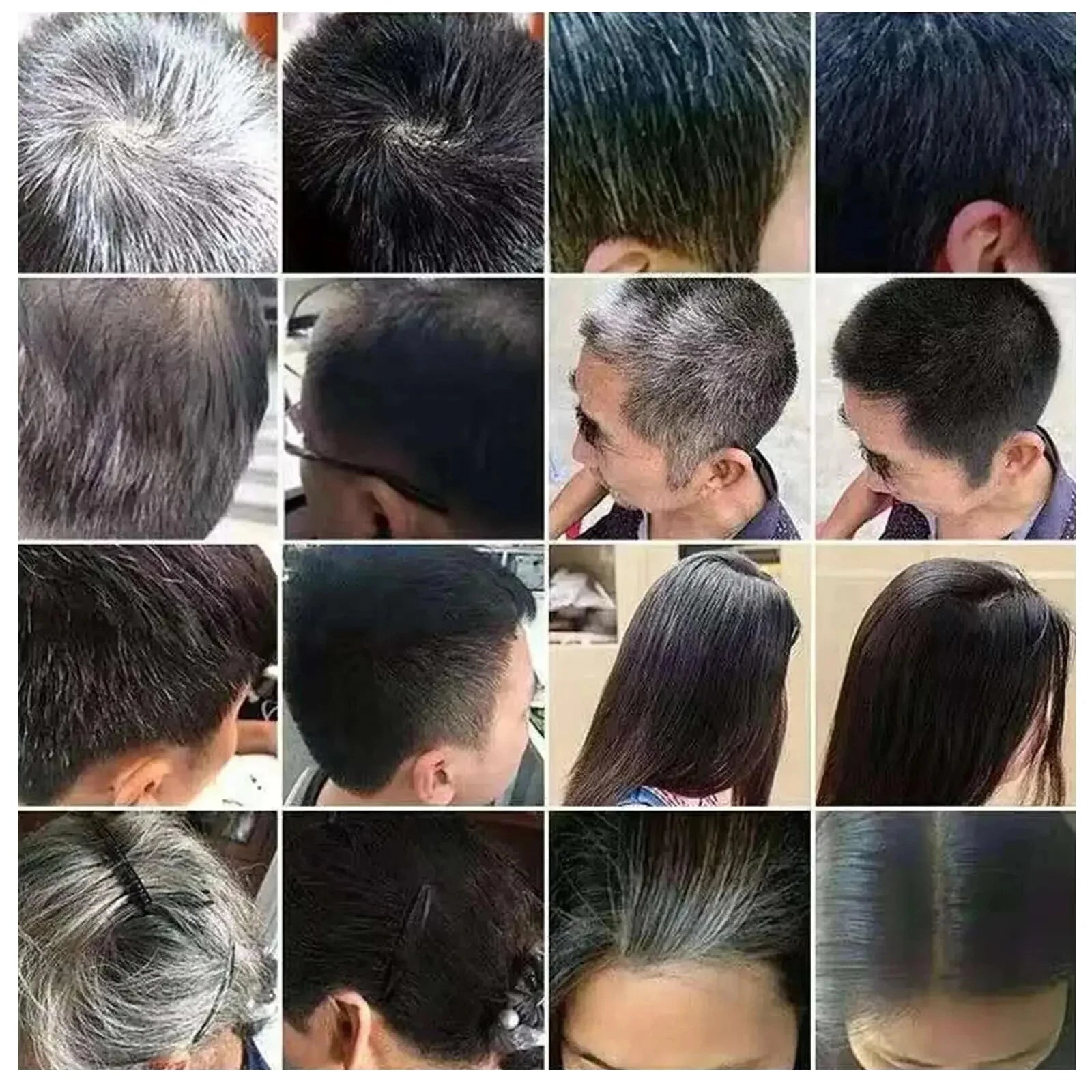 Herbal Blacken Hair Shampoo Bar – Anti-Gray