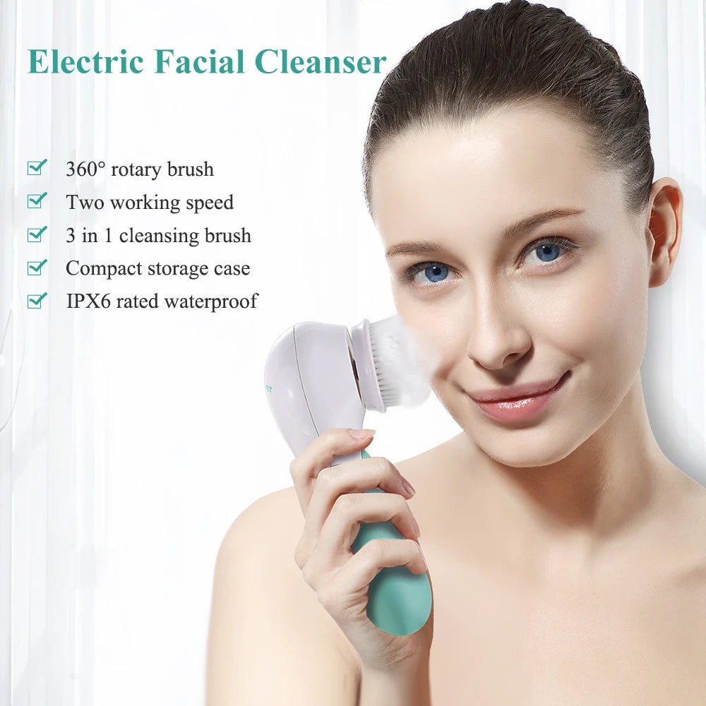Electric Facial Cleansing Brush