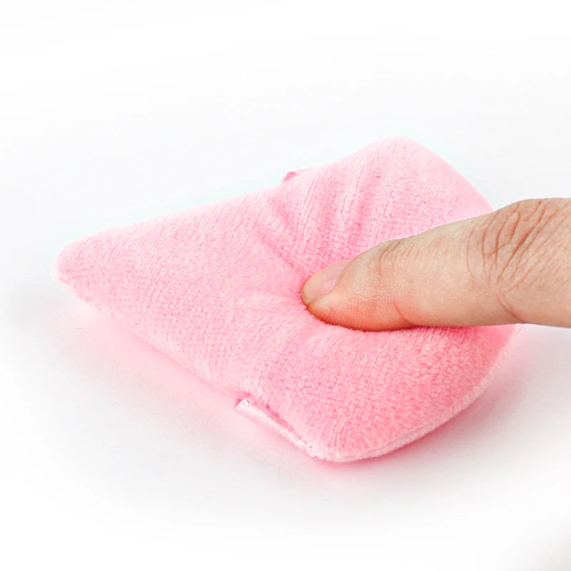 Triangle Velvet Powder Puff