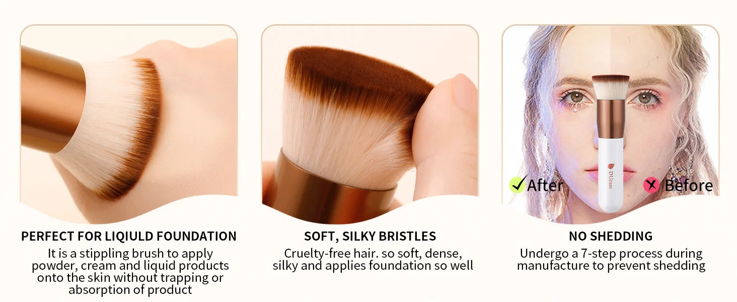 DUcare Flat Top Foundation Brush