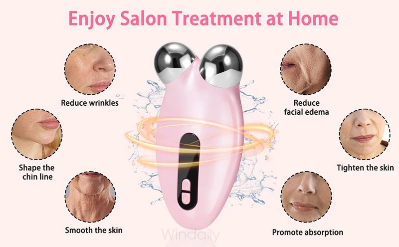 EMS Facial Massager Roller