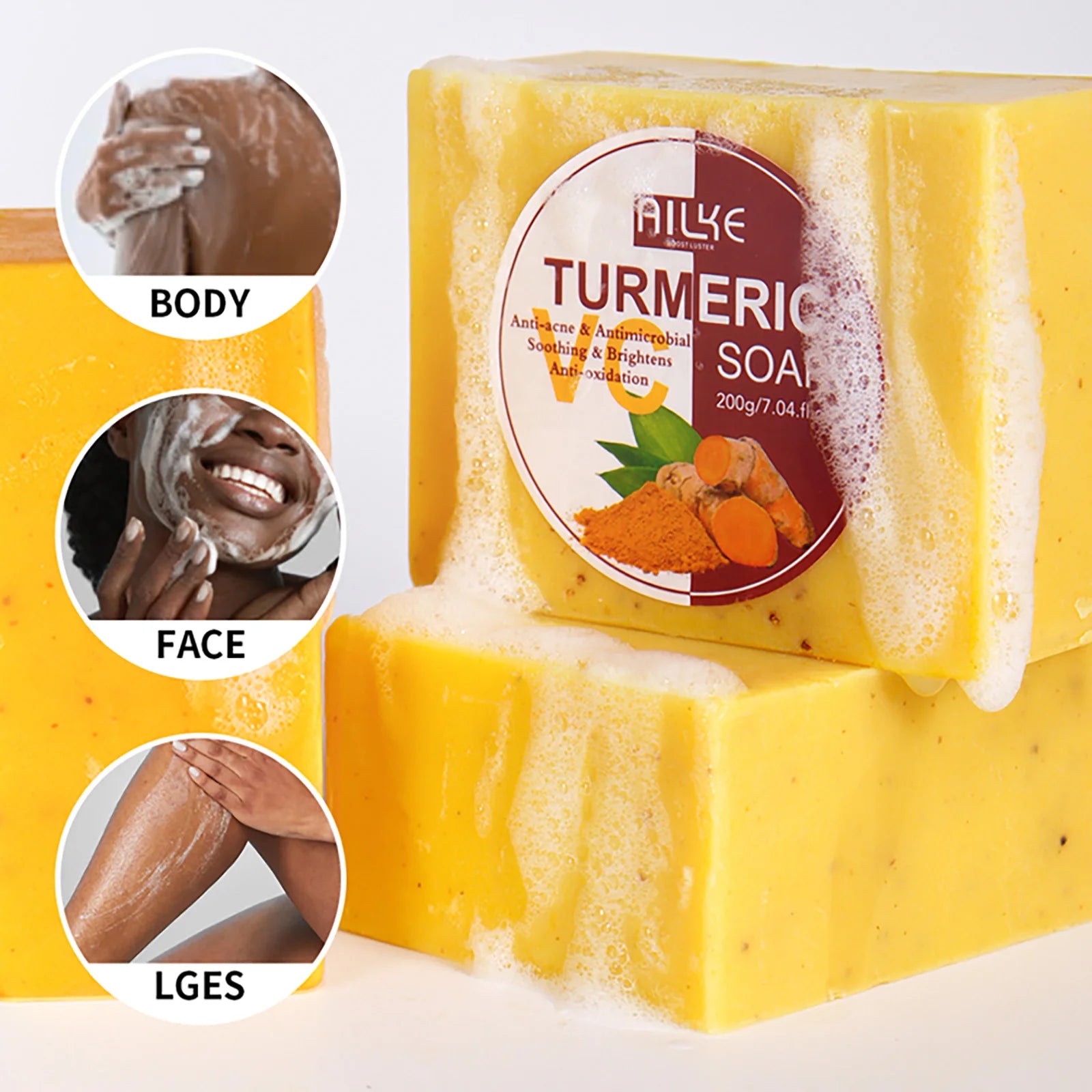 AILKE Turmeric Skin Care Set