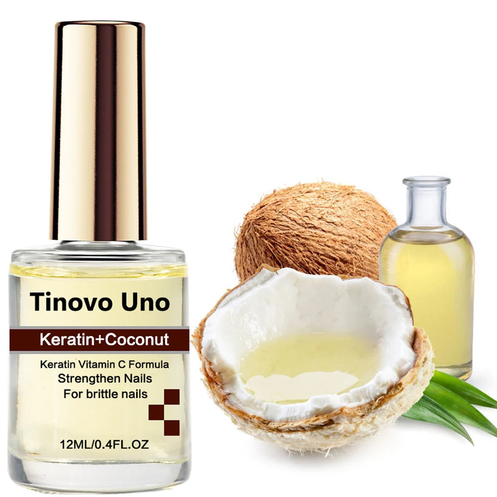 Tinovo Uno Keratin Coconut Nail Oil – 12ML
