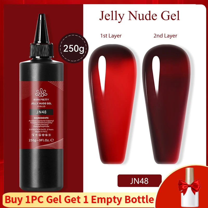 BORN PRETT Jelly Gel Nail Polish – 250g