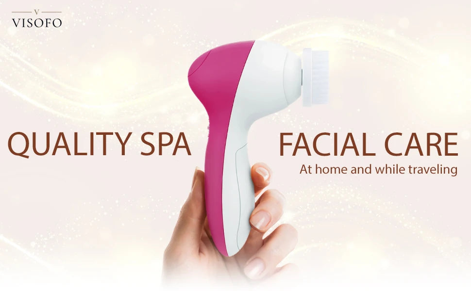 5-in-1 Electric Facial Cleansing Brush