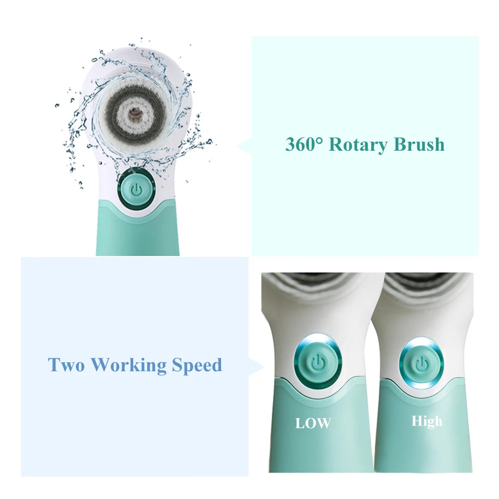 Electric Facial Cleansing Brush