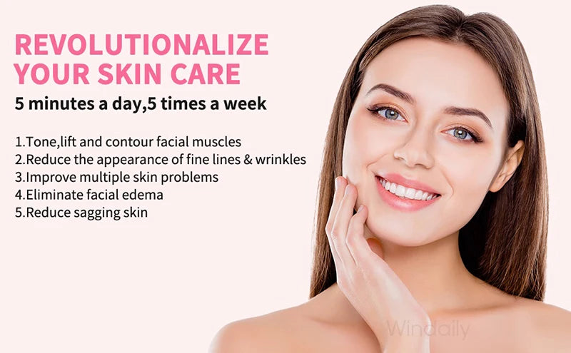 EMS Facial Massager Roller