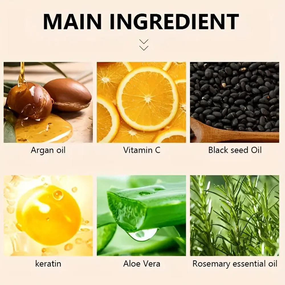 Moroccan Nut Hair Shampoo For Stronger Healthier Hair Deep Conditioning Treatment Hair Care Product Natural Hair Treatment