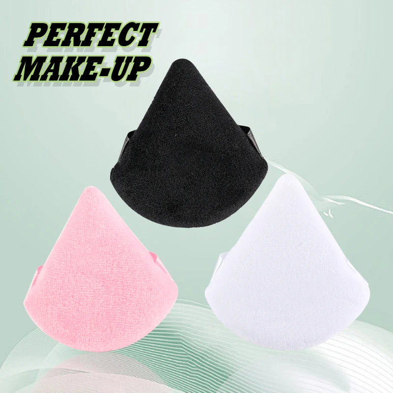 Triangle Velvet Powder Puff