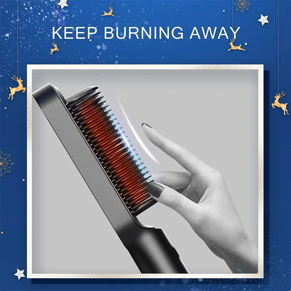 Thermostatic Hair Straightener Comb