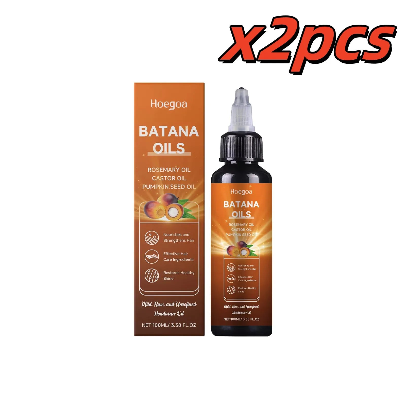 Batana Hair Oil Rosemary Hair Growth Nourishes Hair Follicle Strengthens Roots Anti Loss Repair Dry Hair Regrowth Scalp Care Oil
