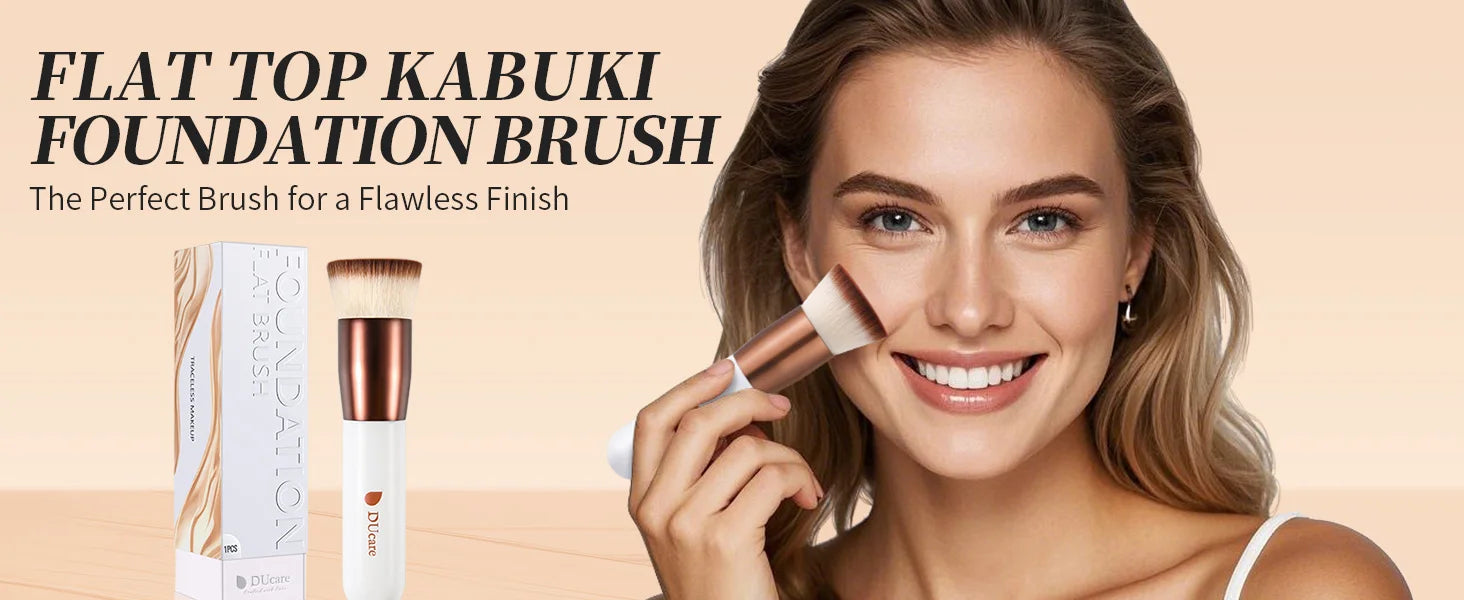 DUcare Flat Top Foundation Brush