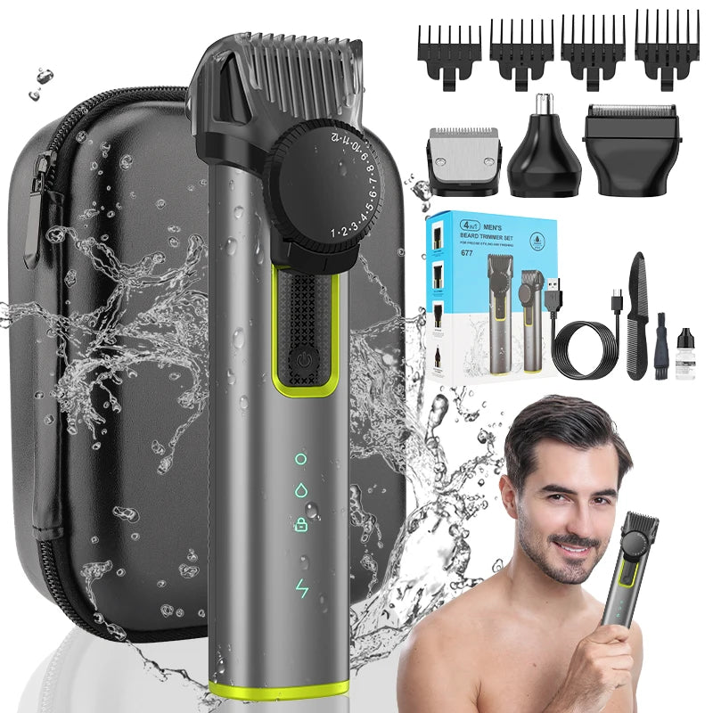 IRUIBEAUTY 4-in-1 Hair Trimmer