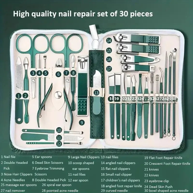 30pcs Manicure Set
