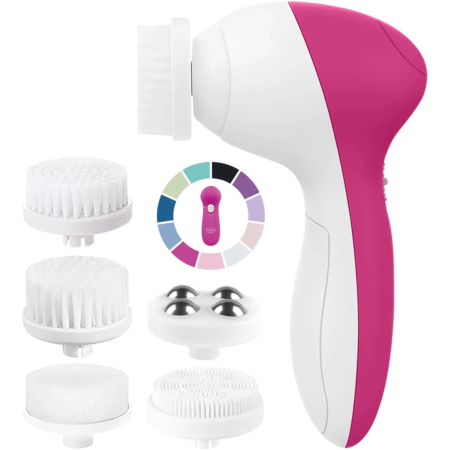 5-in-1 Electric Facial Cleansing Brush