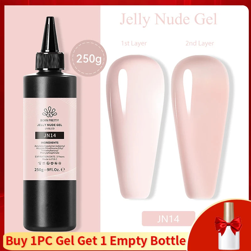 BORN PRETT Jelly Gel Nail Polish – 250g