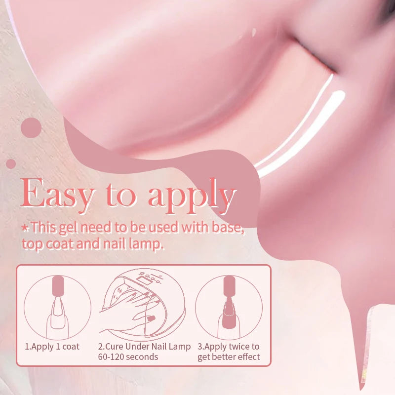 BORN PRETT Jelly Gel Nail Polish – 250g