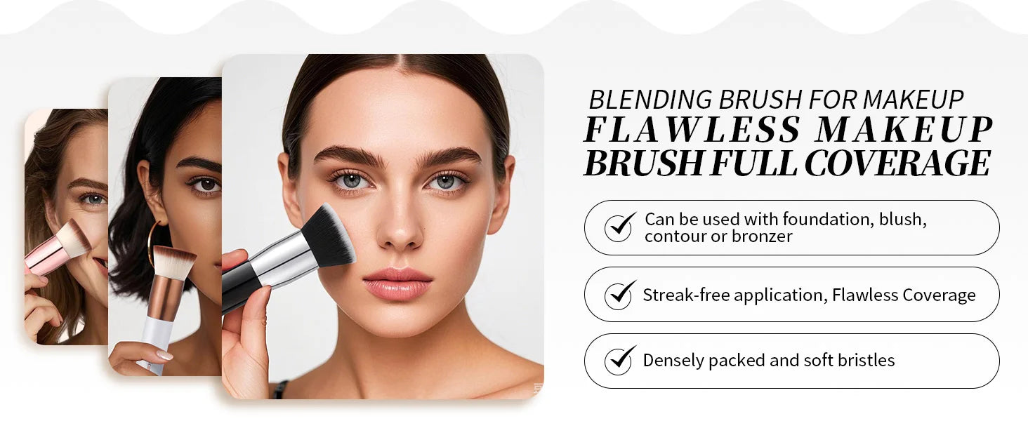 DUcare Flat Top Foundation Brush