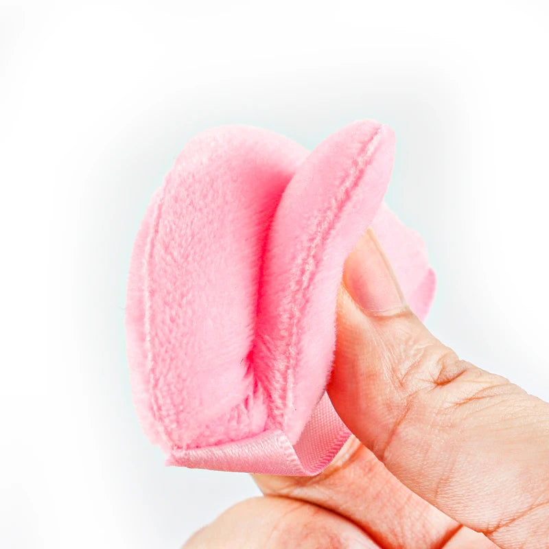 Triangle Velvet Powder Puff