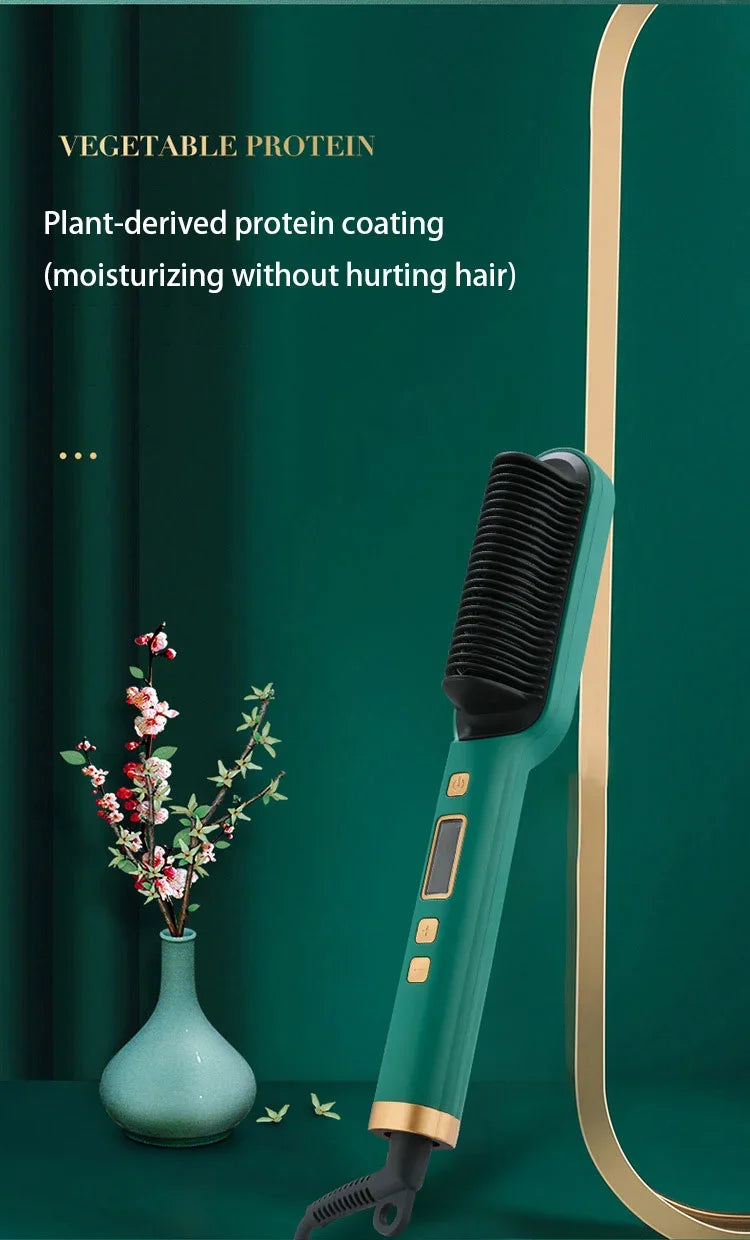 Thermostatic Hair Straightener Comb