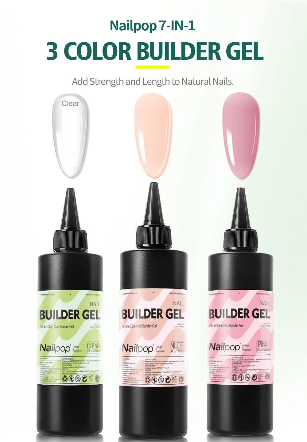 Nailpop Extension Liquid – 15/250ml