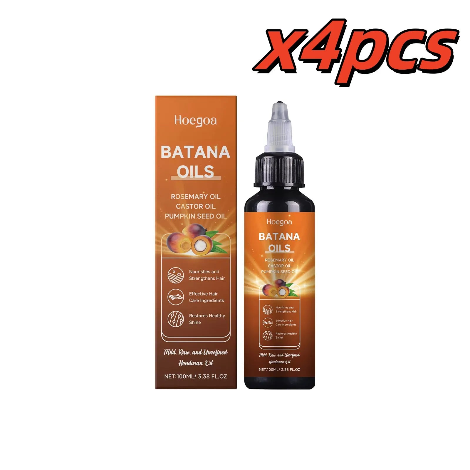Batana Hair Oil Rosemary Hair Growth Nourishes Hair Follicle Strengthens Roots Anti Loss Repair Dry Hair Regrowth Scalp Care Oil