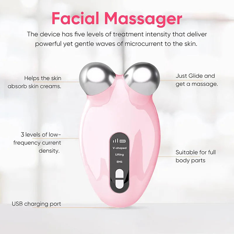 EMS Facial Massager Roller