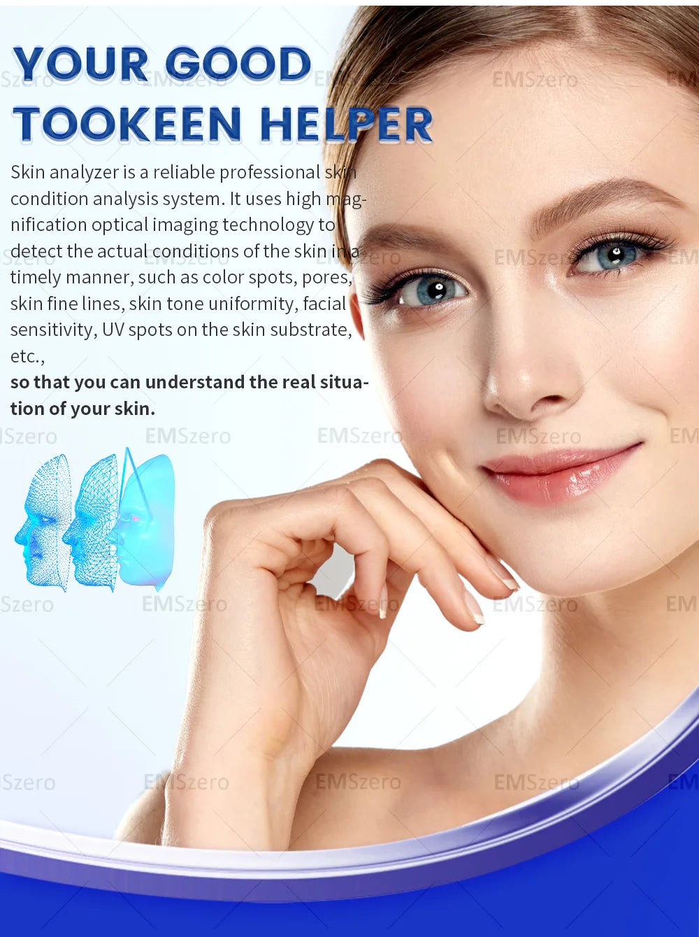 AISIA Q1 3D AI Facial Skin Analyzer