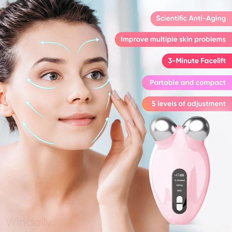 EMS Facial Massager Roller