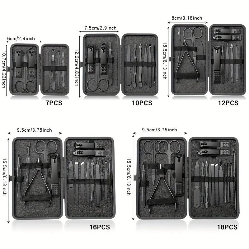 Stainless Steel Manicure Pedicure Kit