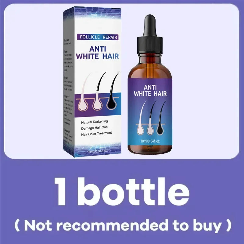 White to Black Hair Serum – Anti-Gray Essence